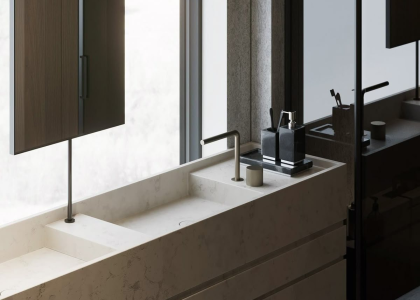 CHI TIẾT KỸ THUẬT LẮP ĐẶT BỒN ĐÁ NGUYÊN KHỐI (SOLID STONE SINK) – GIẢI PHÁP CHỊU TẢI